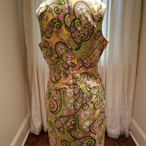 Paisley and Floral Kay Unger New York  dress - Picture 4 of 8